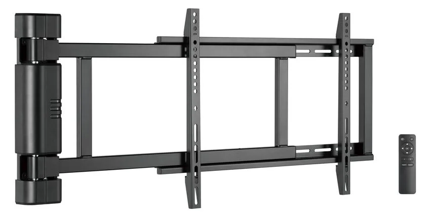 Equip 650336 Supporto Girevole Motorizzato da Parete per TV a Schermo Piatto 32"-75" Vesa 600X400 Black