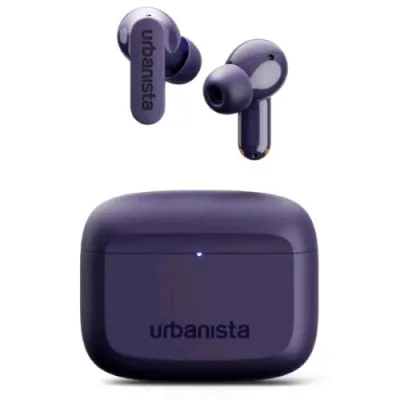 Urbanista Palo Alto Auricolari in-Ear True Wireless ANC Cancellazione del Rumore Ricarica USB-C Dusk Purple