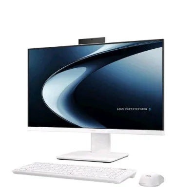 ASUS Expertcenter P440 P440VAESK-WPC038X All in One 23.8" Intel Core 7 240H RAM 16GB-SSD 512GB NVMe-Intel UHD Graphics-Web Cam 5MPX Altoparlanti-Wi-Fi 6E + Gigabit LAN-Tastiera e Mouse Wireless-Win 11 Prof Bianco (90PT03X7-M071S0)