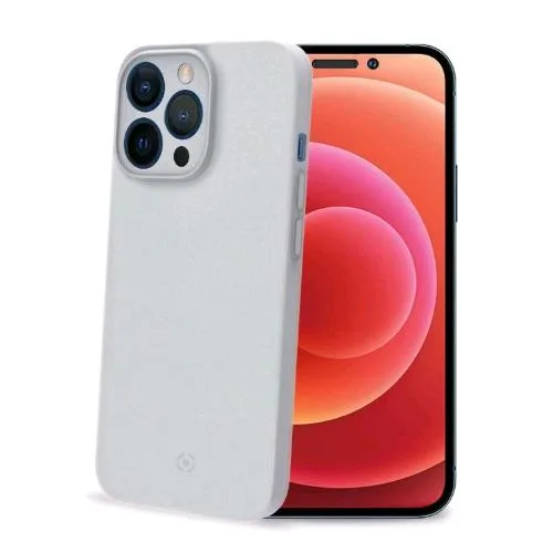 Celly Space Apple iPHONE 14 Pro Max Cover in Tpu con Pulsanti Rinforzati White