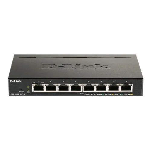 D-Link DGS-1100-08PV2 Switch Gestito 8 x 10/100/1000 (POE) POE (64 W)