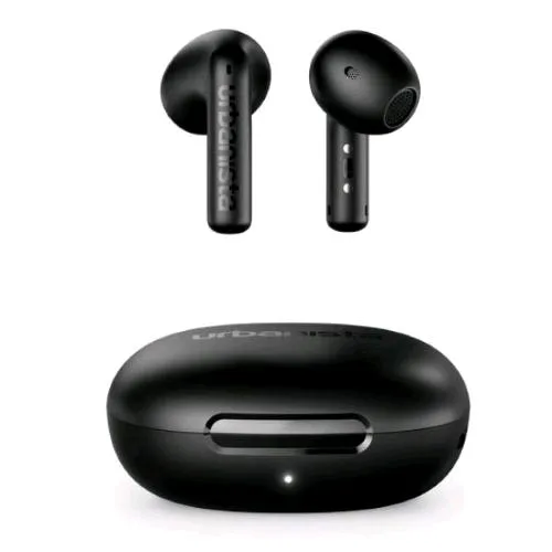 Urbanista Santa Monica Auricolari Bluetooth True Wireless Open Fit Cancellazione Attiva del Rumore Midnight Black