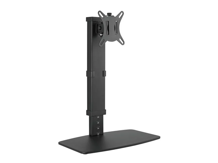 Equip 650126 Staffa per Monitor 17"-32 Indipendente Allungabile Verticalmente Supporta fino a 8kg Vesa fino a 100X100 Balck