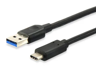 Equip Cavo USB 3.0 da USB-C Maschio Ad USB-A Maschio 1 m Nero