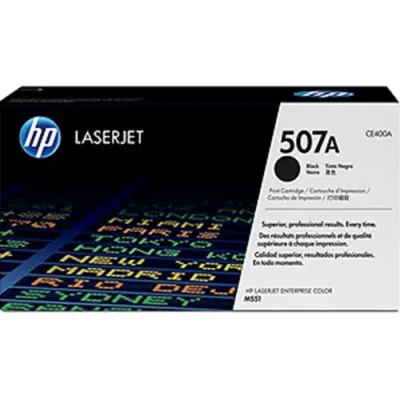 HP 507A Toner Nero per Stampanti Laserjet Garanzia Italia (CE400A)