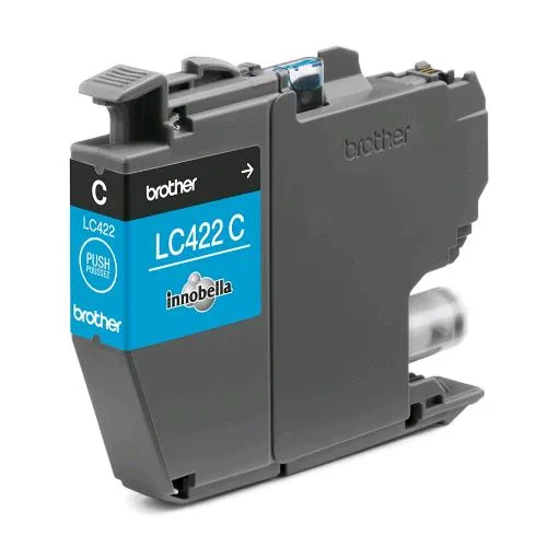 Brother LC-422C Cartuccia Ink Jet Ciano per MFC-J5340DW MFC-J5740DW MFC-J6540DW MFC-J6940DW 550 Pagine