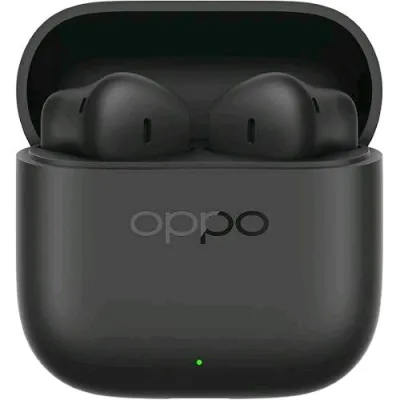 OPPO Enco Buds 3 Auricolari True Wireless, 42H di Autonomia, Driver Dinamico da 12.4mm, BT 5.4, Controlli Touch, Cancellazione Rumore Passiva, Android e Ios, IP55 Nero