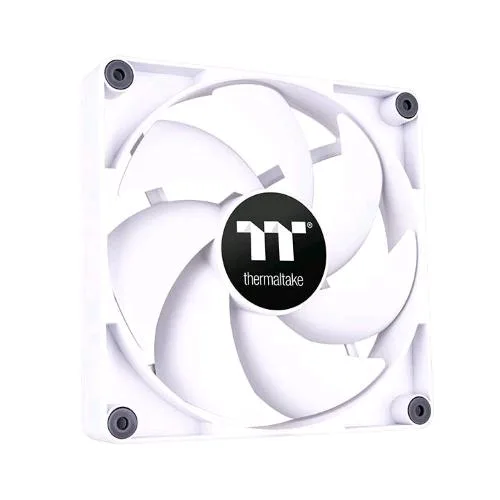 Thermaltake CT120 Ventola di Raffredamento 120mm 500-2000 Giri/Min 2pz Bianco