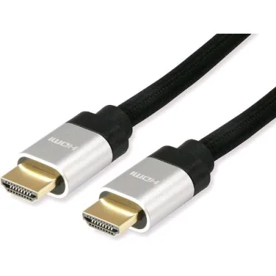 Conceptronic Equip Cavo HDMI a HDMI 2.1 M/M 8 K/60 Hz 1m Nero Silver