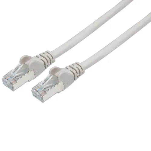 Digitus Cavo di Rete UTP Cat 5E 2 x M RJ-45 Non Schermato 0,5 m Grigio