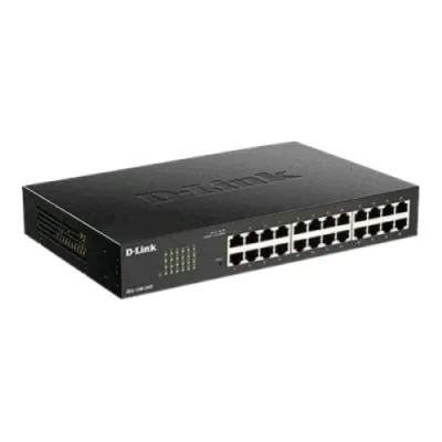 D-Link DGS-1100-24V2 Switch 24 Porte Gestito POE Gigabit Ethernet (10/100/1000) Nero 1U