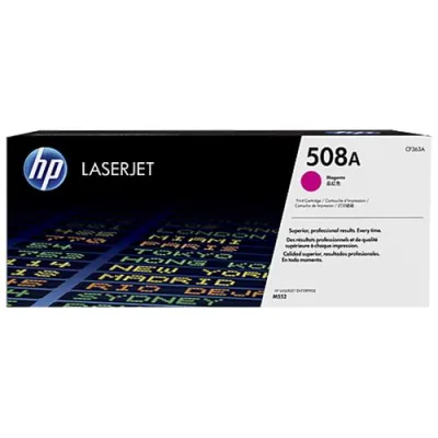 HP 508A Toner Magenta per Stampanti Laser HP 5.000PG (CF363A)