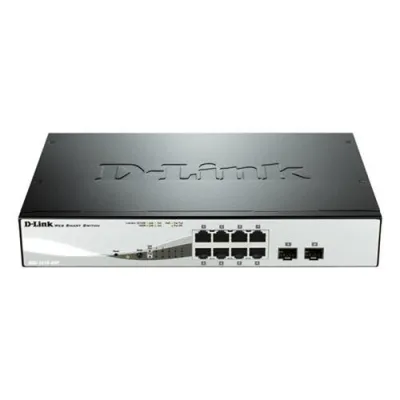 D-Link DGS-1210-08P Switch 8 Porte Gigabit POE + Porte SFP