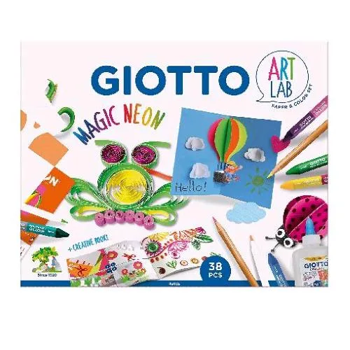 Giotto Art Lab Magic Neon Kit Creativo
