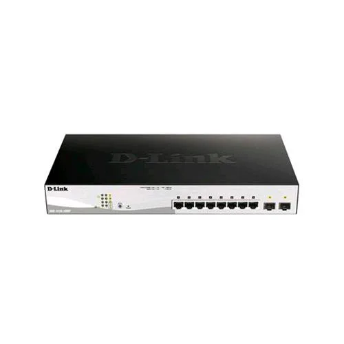 D-Link DGS-1210-10MP Switch 10-Port LAYER2 POE+ Smart Managed Gigabit