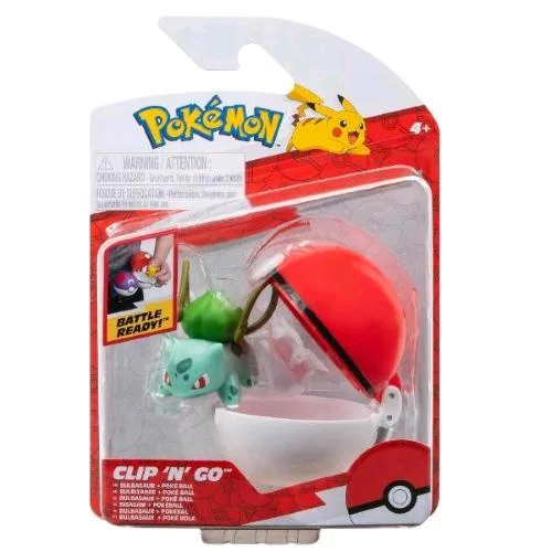 Rei Toys Pokemon Clip N Go Poke Ball Soggetto Casuale
