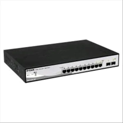 D-Link DGS-1210-10P Switch 10 Porte di Cui 8 Porte Gigabit POE + 2 Porte SFP Smart+