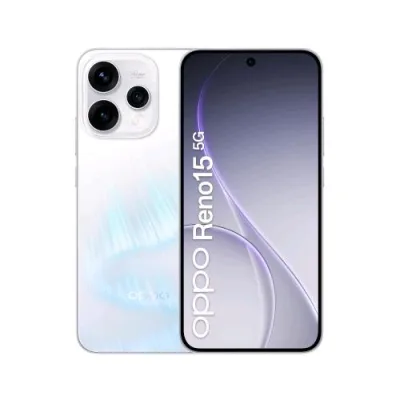OPPO Reno 15 5G Dual SIM ai 6.59" Octa Core 512GB RAM 8GB 5G Italia Aurora White