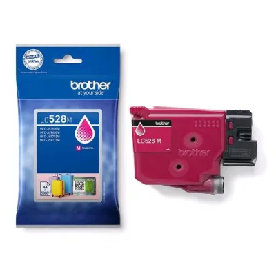 Brother LC-528M Cartuccia Ink Magenta per MFCJ6760DWRE1 MFCJ6960DWRE1 5.000 Pagine