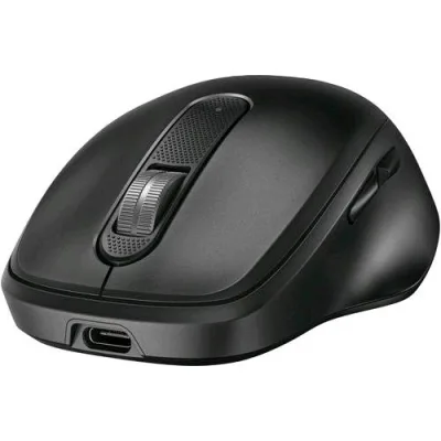 HP 510 Mouse Wireless Ricaricabile RF 2.4GHz Ambidestro Ricarica Ultra Veloce in Solii 3 Minuti Via USB-C 5 Pulsanti Rotella 2D 4.000 DPI Nero
