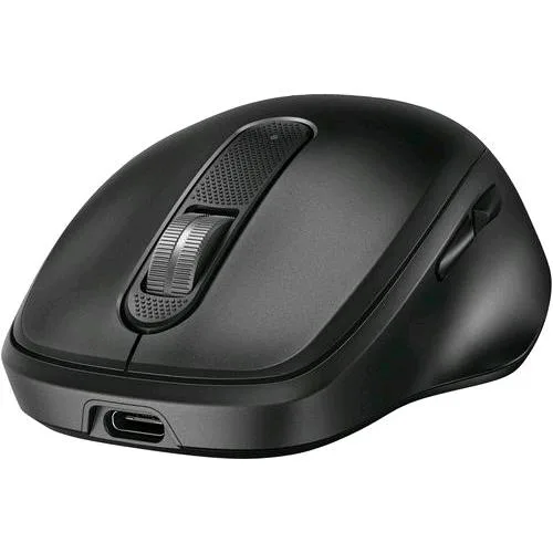 HP 510 Mouse Wireless Ricaricabile RF 2.4GHz Ambidestro Ricarica Ultra Veloce in Solii 3 Minuti Via USB-C 5 Pulsanti Rotella 2D 4.000 DPI Nero