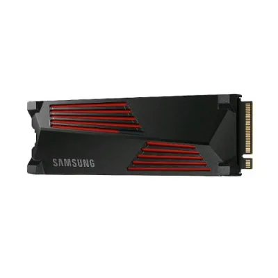 Samsung MZ-V9P2T0GW 990 Pro SSD M.2 2.000 GB Pcie Gen 4.0 x4 NVMe con Dissipatore Compatibile con PS5 Nero