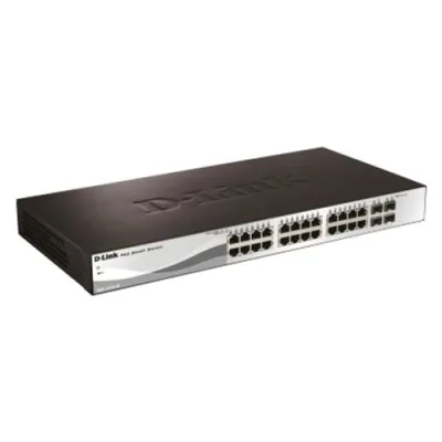 D-Link DGS-1210-28 Switch 24 Porte Gigabit + 4 Porte SFP Smart+