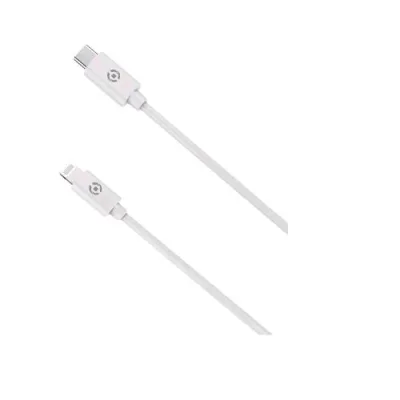 Celly Cavo 1 x M USB Tipo C 1 x M Lightning 1 M Bianco