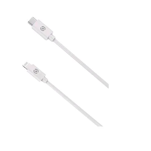 Celly Cavo 1 x M USB Tipo C 1 x M Lightning 1 M Bianco