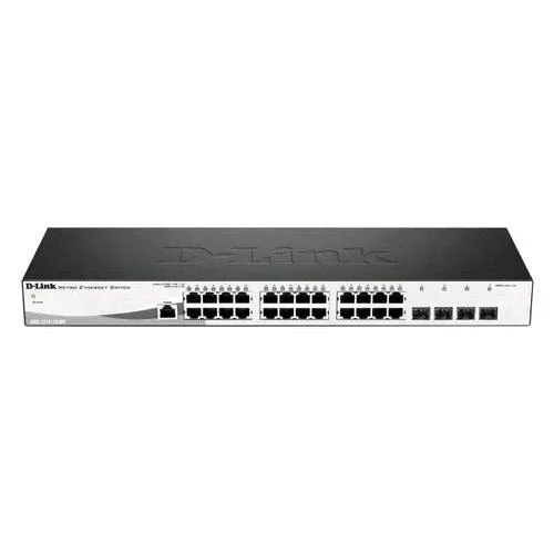 D-Link DGS-1210-28/ME SWITCH GESTITO 24 x 10/100/1000 + 4 x Gigabit SFP