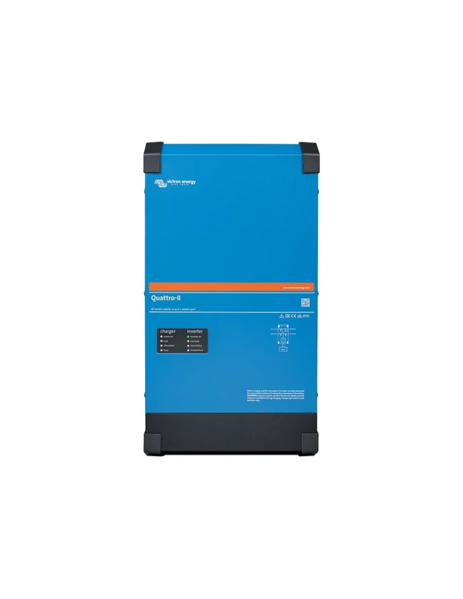 Inverter/caricabatterie Quattro-II 4000W 48V 5000VA Victron Energy 48/5000/70-50/50 - QUA482504010