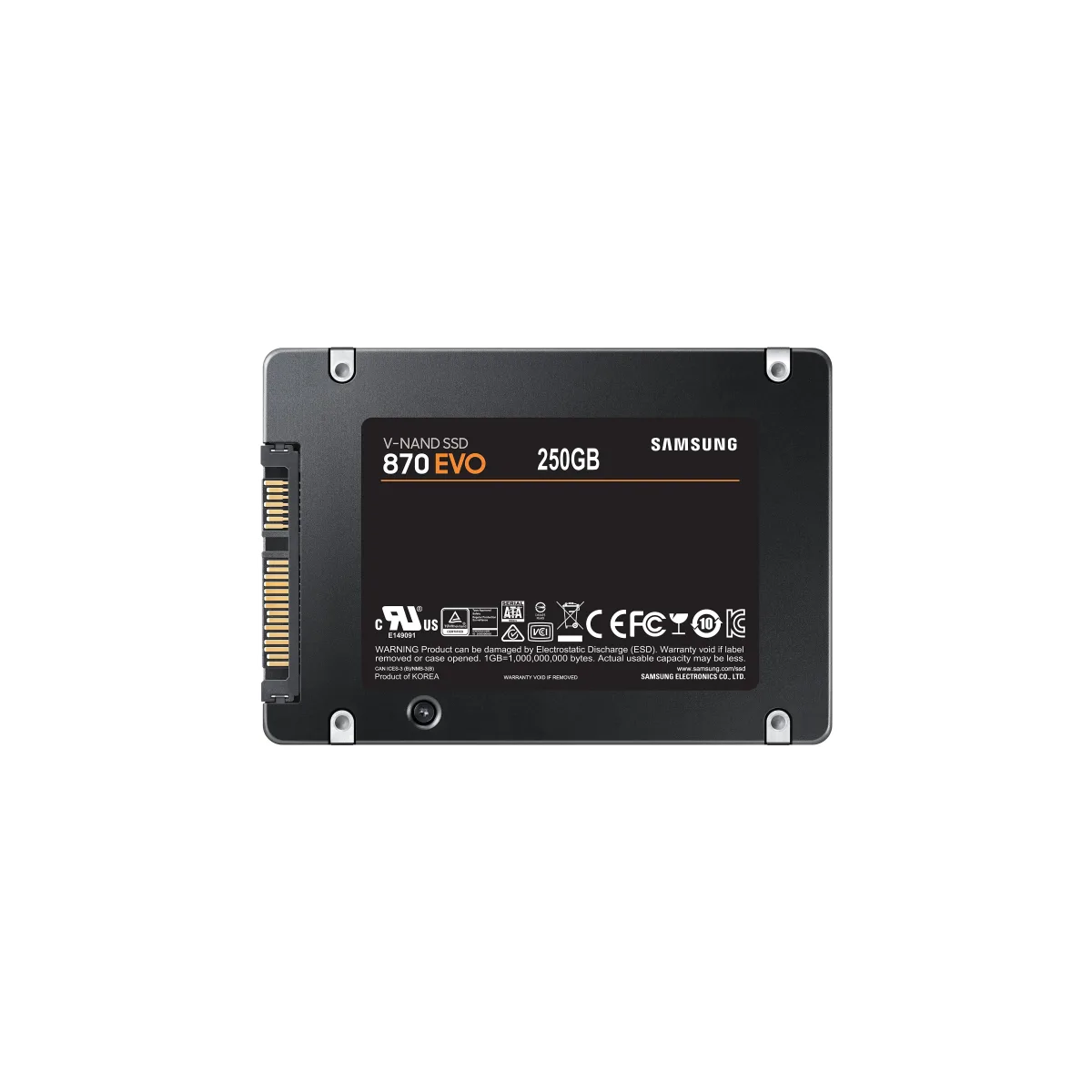SSD 2,5 250GB SATA3 EVO 870 SAMSUNG R/W 560/530 MB/S 3D NAND