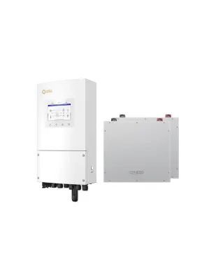 Sistema di accumulo monofase inverter 5kW Solis batteria al litio 10.24kWh Dyness DL5.0C