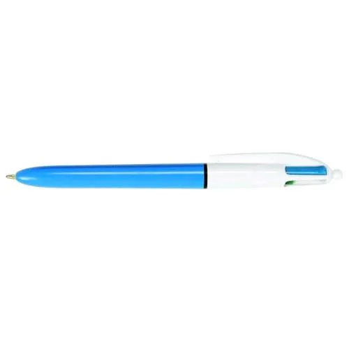 BIC 4 Colours Medium Penna a Sfera 4 Colori di Inchiostro Punta Media Conf 12 Pz.