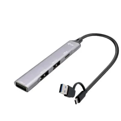 I-TEC Hub Docking Station USB-A-USB-C 1 x USB-A 3.0 3 USB-A 2.0