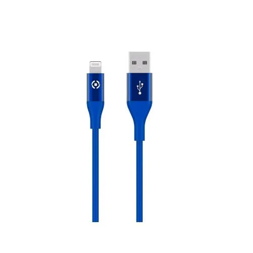 Celly Cavo 1 x USB Tipo a 1 x Lightning 3 m Blu