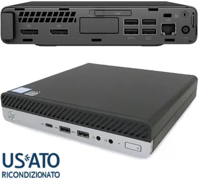 PC REF I5 16GB 1TB SSD DM W11P I5-9500T 400/600 G5 TINY-MINI
