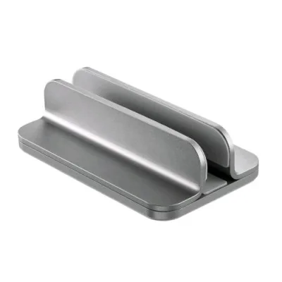 Neomounts by Newstar NSLS300 Supporto Universale Verticale per Notebook 11"-17" Regolabile in Larghezza in Alluminio Grigio