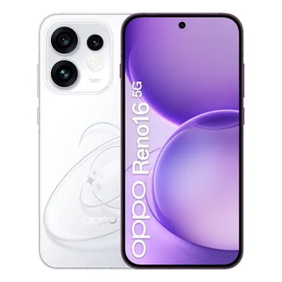 OPPO Reno 16 5G Dual SIM 6.32" Octa Core 512GB RAM 8GB Italia Pop White