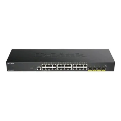 D-Link DGS-1250-28X Switch di Rete Gestito L3 24 x 10/100/1000 + 4 x 10 Gigabit SFP+