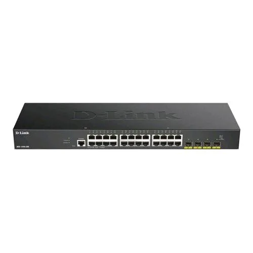 D-Link DGS-1250-28X Switch di Rete Gestito L3 24 x 10/100/1000 + 4 x 10 Gigabit SFP+