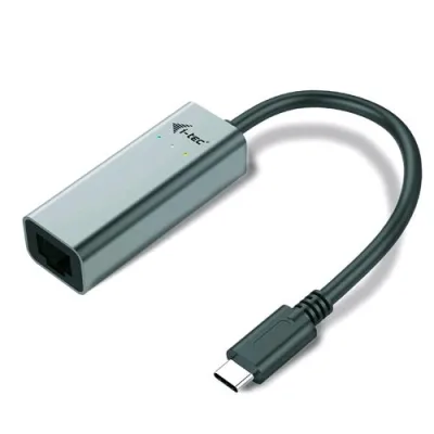 I-TEC Metal C31METALGLAN Scheda di Rete e Adattatore Ethernet USB-C/ RJ-45 1000 Mbit/S Grigio
