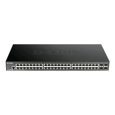D-Link DGS-1250-52X Switch di Rete Gestito L3 48 x 10/100/1000 + 4 x 10 Gigabit SFP+
