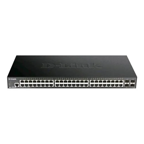 D-Link DGS-1250-52X Switch di Rete Gestito L3 48 x 10/100/1000 + 4 x 10 Gigabit SFP+