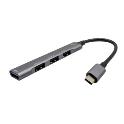 I-TEC Metal Hub USB-C 1XUSB 3.0 3XUSB 2.0 Grey