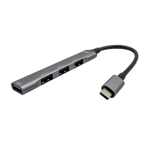 I-TEC Metal Hub USB-C 1XUSB 3.0 3XUSB 2.0 Grey