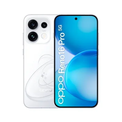 OPPO Reno 16 Pro 5G Dual SIM 6.32" Octa Core 512GB RAM 12GB Italia Pop White