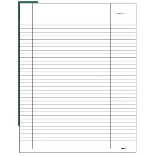Edipro Blocco Verbale Generico 310X245 mm 92 Pagine Numerate Conf 5 Pz.