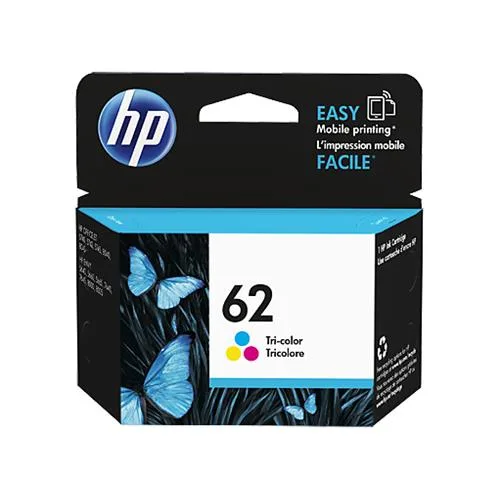 HP 62 Cartuccia Ink-Jet 165 Pag Tricromia