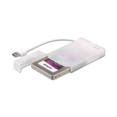 I-TEC MYSAFEU314 Box Vuoto per HDD/SSD 2.5" SATA Interfaccia USB 3.0 Colore Bianco